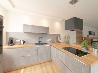 Blick auf die Küche