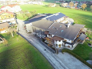 Hof Unterhuben Vogelperspecktive