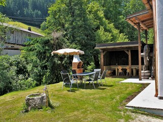 Chalet Alte Mühle Fügenberg Zillertal Tirol Tuin