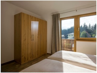 Zimmer mit Ausblick vom Hochleger