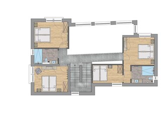 Grundriss OG - Chalet Isabella
