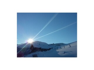 Sonnenuntergang in Hochfügen