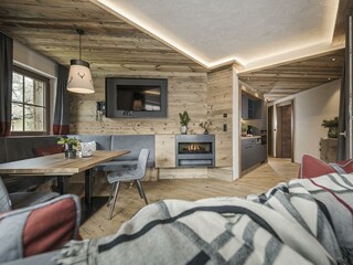 Küche Chalet Suite mit Terrasse