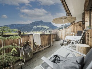 Terrasse  Almrausch mit Südblick