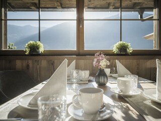 Frühstück mit Ausblick