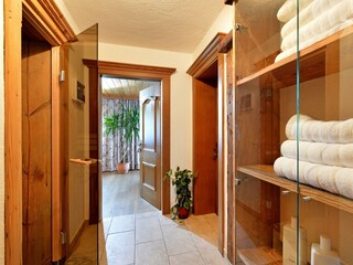 Sauna Kaiserwohnung Gästehaus Schroll