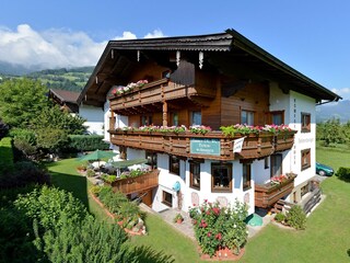 Gästehaus Schroll im Zillertal im Sommer