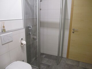 WC und Dusche