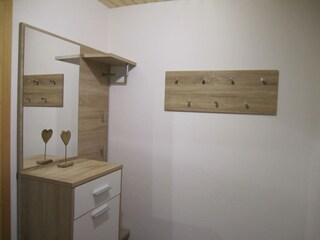 Vorraum, Garderobe