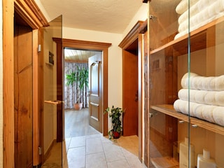 Sauna Kaiserwohnung Gästehaus Schroll
