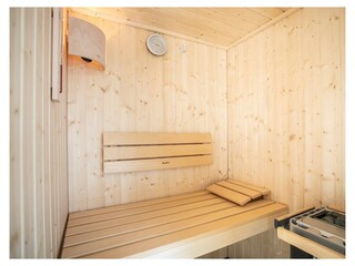 KLAFS Sauna in der 3.Geschossebene mit Roof Top