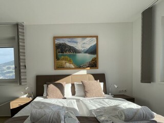 Schlafzimmer  mit Kingsize-Betten