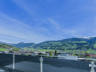 Panoramablick von der Dachterrasse H21