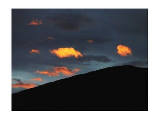 Seltener Morgenhimmel