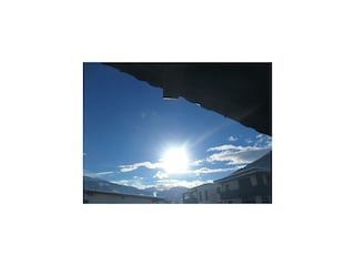 Ausblick Richtung Süden vom Balkon