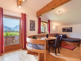 Wohnzimmer Appartement "Tristner"