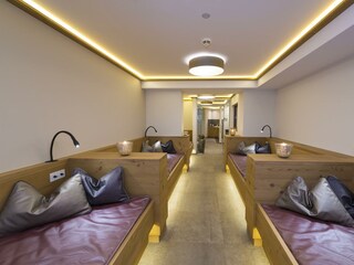 Ruheraum mit Wasserbetten