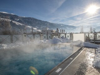 Post Außenpool Winter