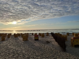 Sonnenuntergang Duhnen