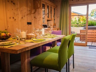 Chalet Essbereich