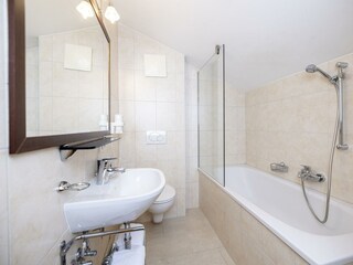 Gerlosstein Apartment Badezimmer