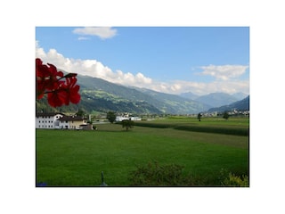 Aussicht vom Balkon