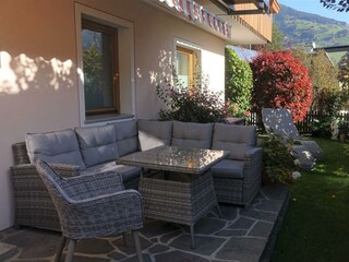 Appartement Hochzillertal Garten