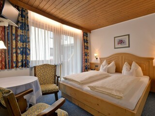 Appartement Talblick Schlafzimmer