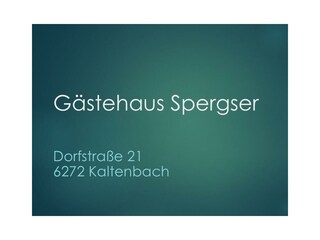 Logo für Self-CheckIn QR Code - Spergser Caroline