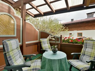 Appartement Bergrast Terrasse