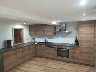 Ferienhaus_Gasteig_Wohnküche_Zillertal