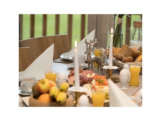 Frühstück in den Bergen