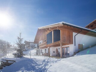 Hausansicht Winter