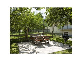 Grillplatz im Garten