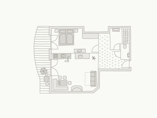 Drawing Grundrisse_app wasserspiel 1 SZ