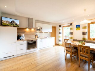 Küche der Wohnung Panorama