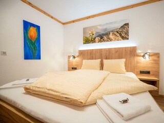 Schlafzimmer 2 der Wohnung Panorama