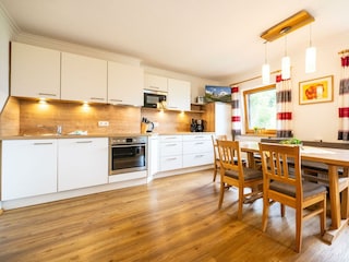 Küche der Wohnung Rosengarten