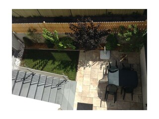 Terrasse Ansicht von oben