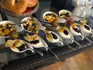 Verwöhnfrühstück Joghurt