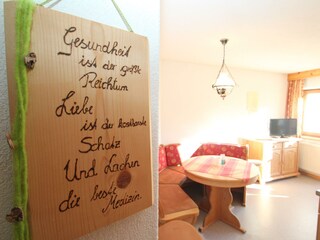 Wohnraum 'Bergblick'