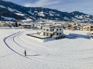Ferienwohnung Loipe direkt an der Unterkunft