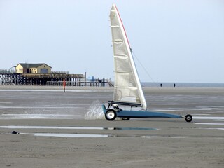 Strandsegler am Ordinger Strand