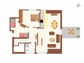 Appartement de vacances St. Peter-Ording Plan d'étage 9