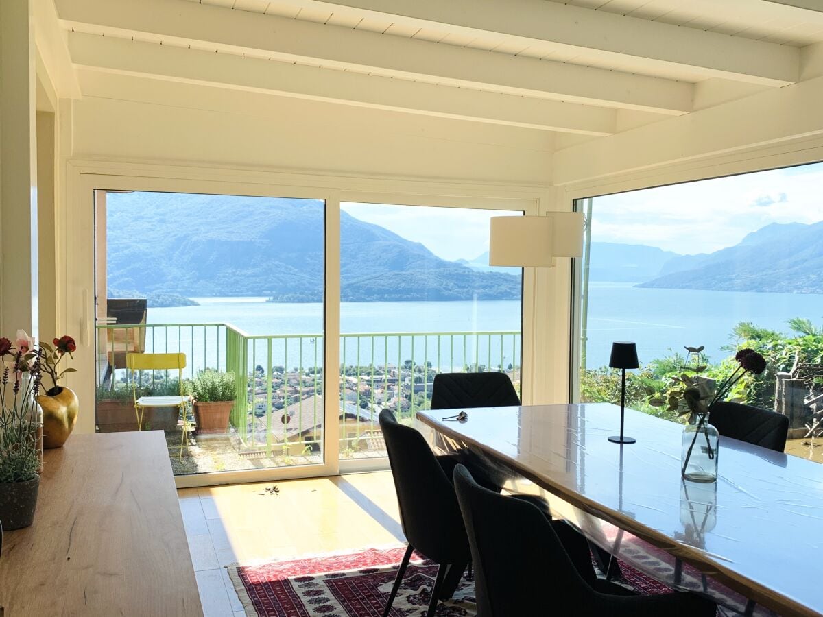 Highlight of our home: the dining room with lake view