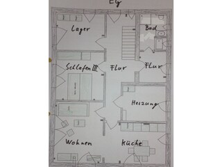 Holiday house Stedesdorf Floor Plan 23