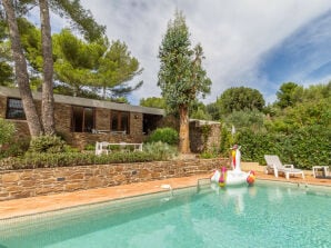 Villa Les Eucalyptus (6p) with pool at French Riviera - Cap Bénat - image1