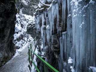 Breitachklamm im Winter