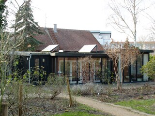 Außenansicht des Gartenhauses