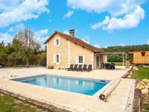 Ferienhaus Charmantes Haus mit Pool in Coubejours - Hautefort - image1